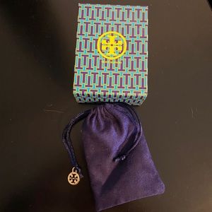 Tory Burch Box and Velvet Jewelry Bag